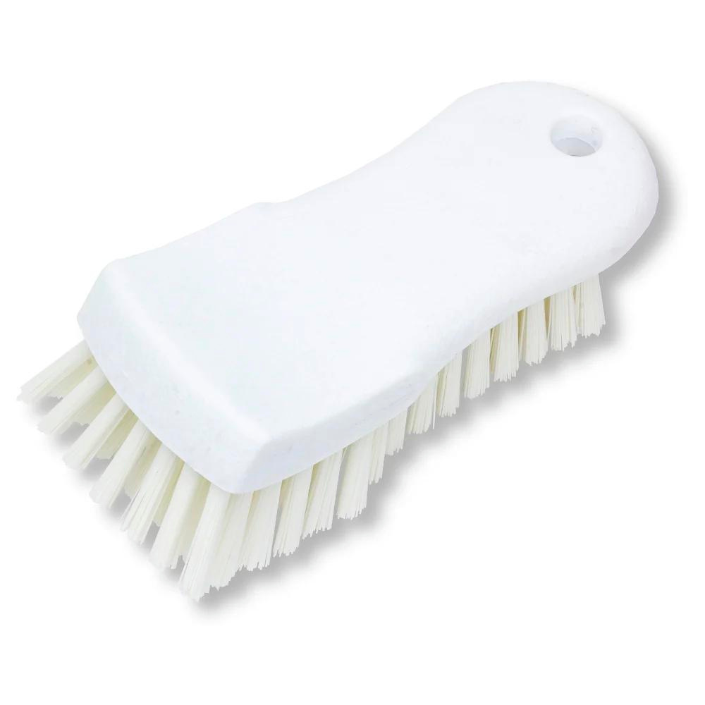 Carlisle 40521EC02 Sparta Cutting Board Brush - 6 Inch Long - Heavy Duty Kitchen Scrubber for Cleaning Cutting Boards, Countertops & Dishes - Dishwasher Safe Brush for Home & Restaurant Use