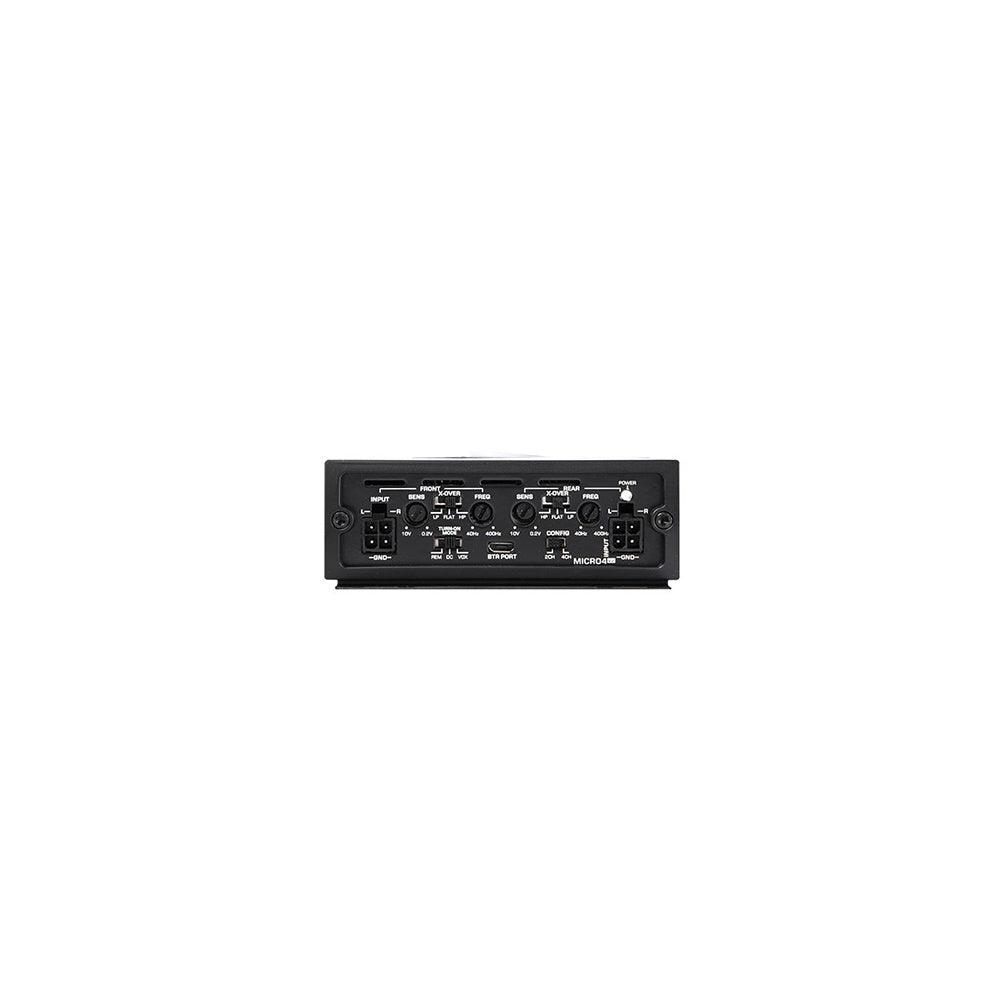 Diamond Audio MICRO4V2 600W Peak Class D 4 Channel Car Amplifier - Compact Power for Car Audio Systems, Perfect for SUVs, Trucks and Custom Car Stereo Upgrades