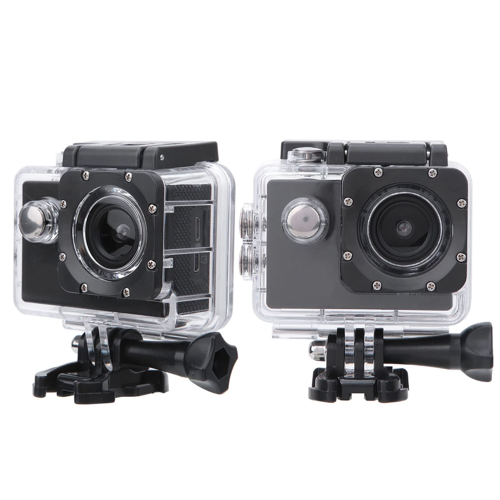 4K Action Camera with WiFi - Waterproof Sports Camcorder for Outdoor Adventures, Vlogging, and Extreme Sports in HD 1080P