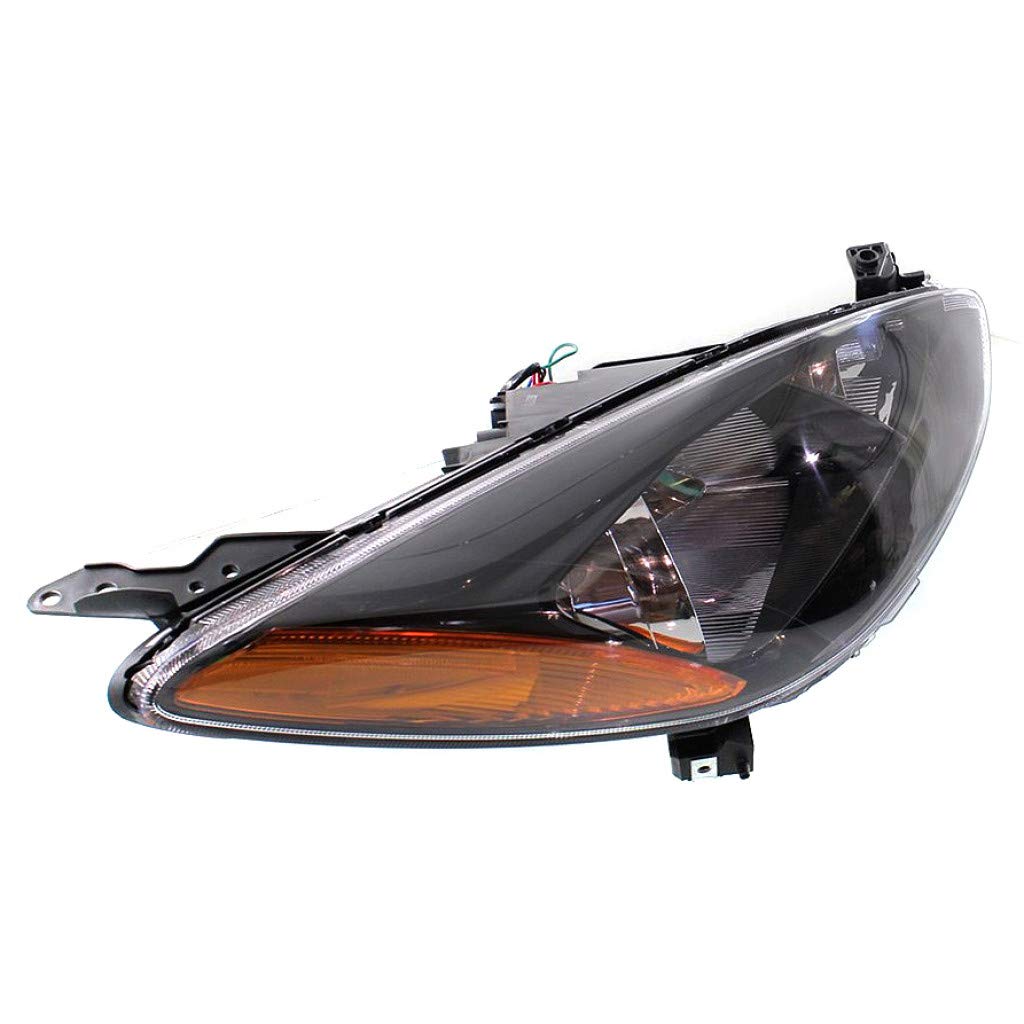 CarLights360: DOT Certified Mazda 2 Headlight Assembly (2011-2014) - Right Passenger Side Replacement Part MA2519144 | Perfect for Night Driving & Foggy Conditions