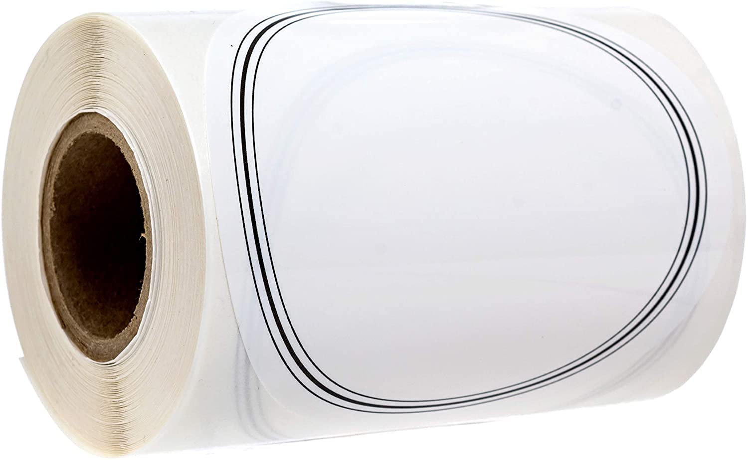 Classic Chic Round Write-On Pantry Labels - 100 Reusable Waterproof Storage Stickers (3 Inch) for Food Jars, Spice Containers & Kitchen Organization - Perfect for Pantry, Refrigerator & Home Storage
