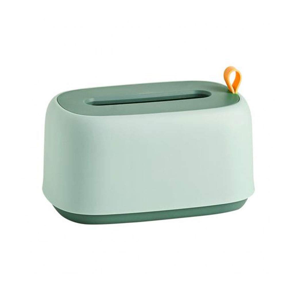 1pc Durable Automatic Spring Wall Mount Tissue Box Holder - Home Kitchen Living Room Bathroom Storage Organizer with Sticker (Color B) | Perfect for Office, Bedroom, Restaurant & Hotel Decor