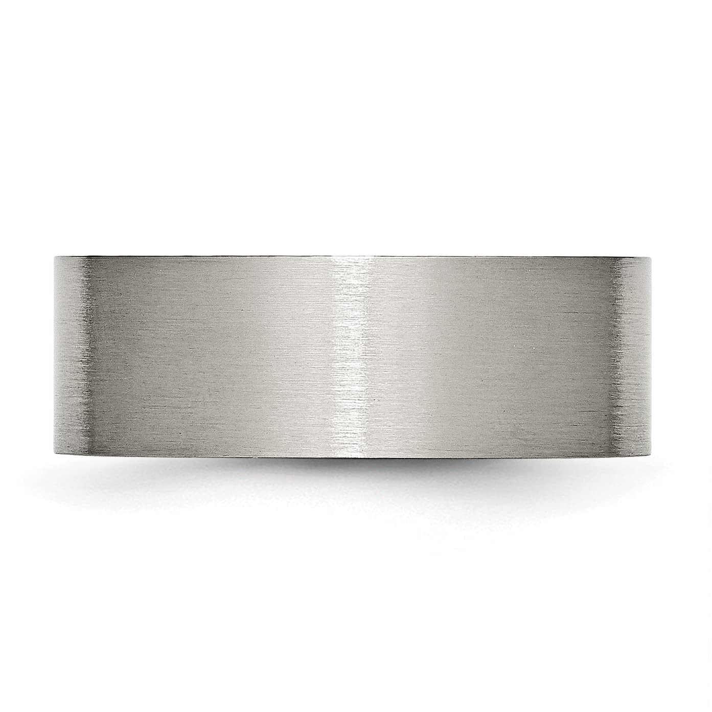 Titanium 8mm Plain Classic Wedding Band Ring for Men & Women - Durable, Hypoallergenic & Comfort Fit - Perfect for Engagement, Anniversary & Everyday Wear