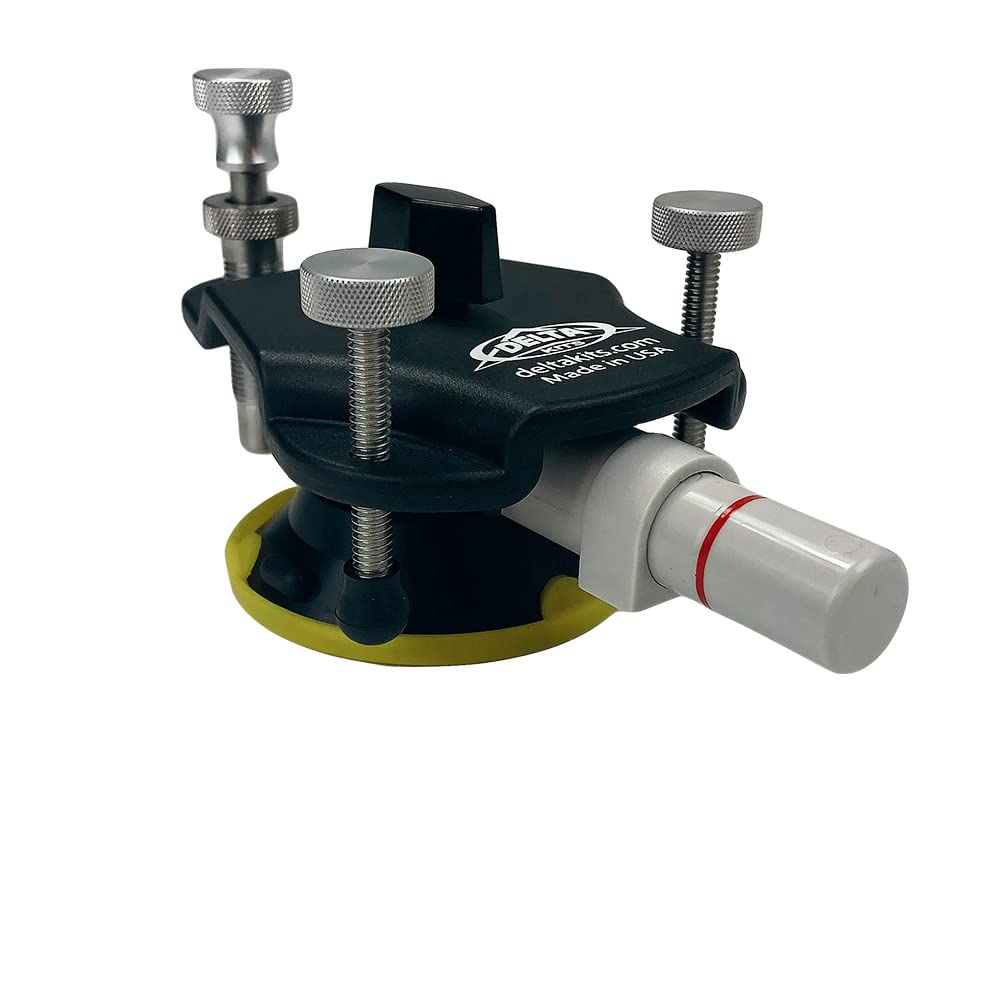 Professional Windshield Repair Kit - 3-Point Vacuum Pump Bridge with Spring Resin Injector for Auto Glass Rock Chip & Crack Repair - Perfect for DIY Car Windshield Fix at Home or On the Go