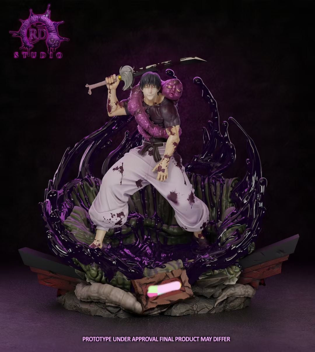 RD Studio Fushiguro Toji Anime Figure - Jujutsu Kaisen Collectible Action Figure for Fans & Decor | Perfect for Display, Gifts, and Anime Collections