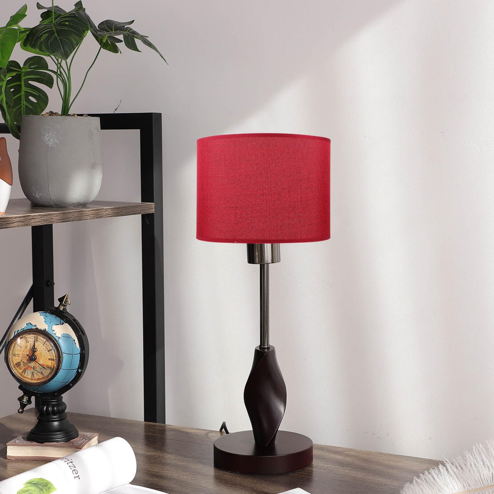 Simple Style Circular Fabric Lamp Shade - Modern Pendant Lighting Accessory for Home Decor | Perfect for Living Room, Bedroom & Nursery Lighting