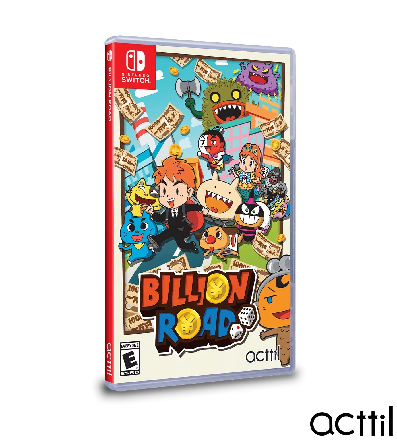 Billion Road - Nintendo Switch Game | Family Fun Board Game for Kids & Adults | Perfect for Parties, Game Nights & Travel