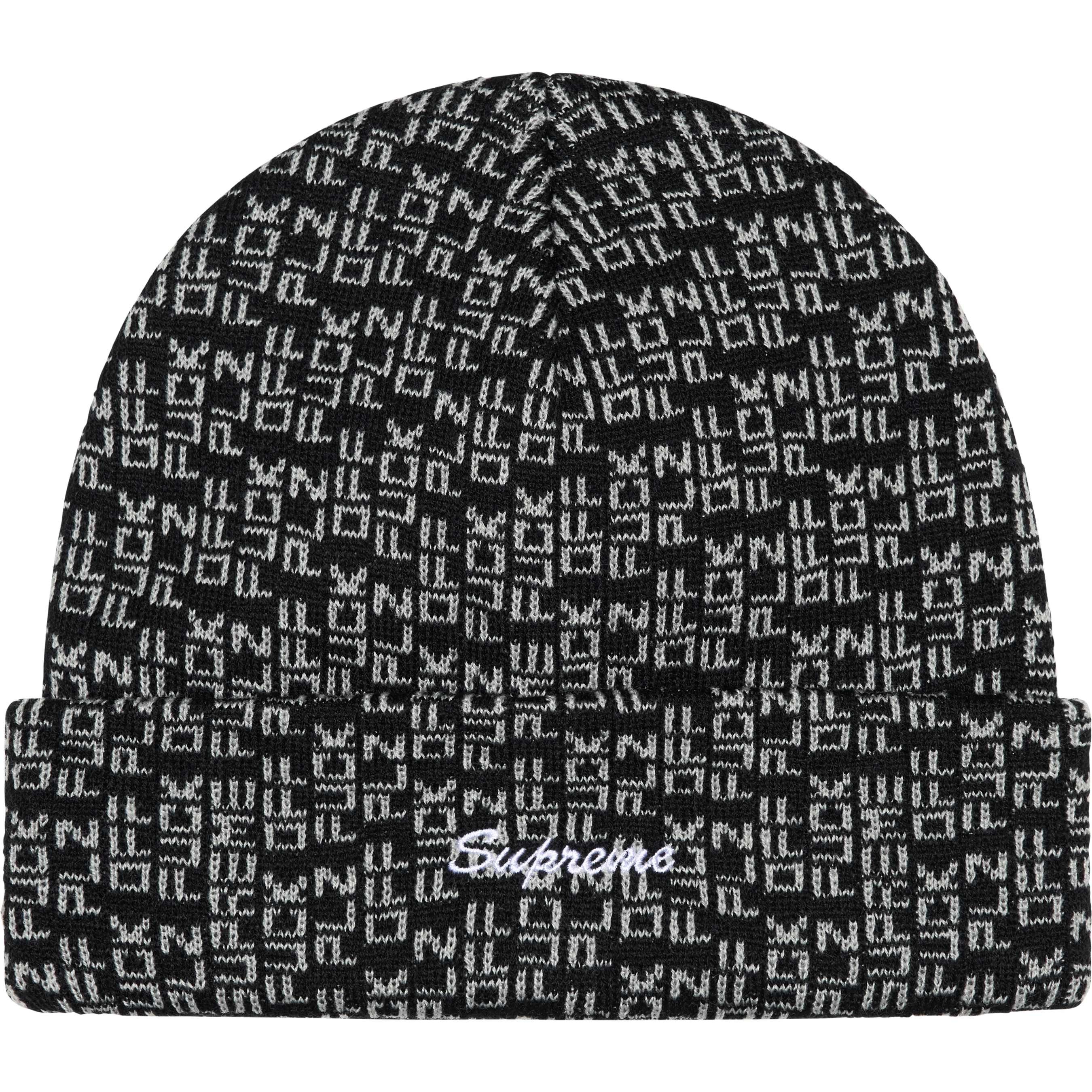 Supreme Fuck Off Beanie - Black Winter Hat for Men & Women - Streetwear Fashion, Urban Style, Cold Weather Accessory - Perfect for Skateboarding, Snowboarding & Everyday Wear
