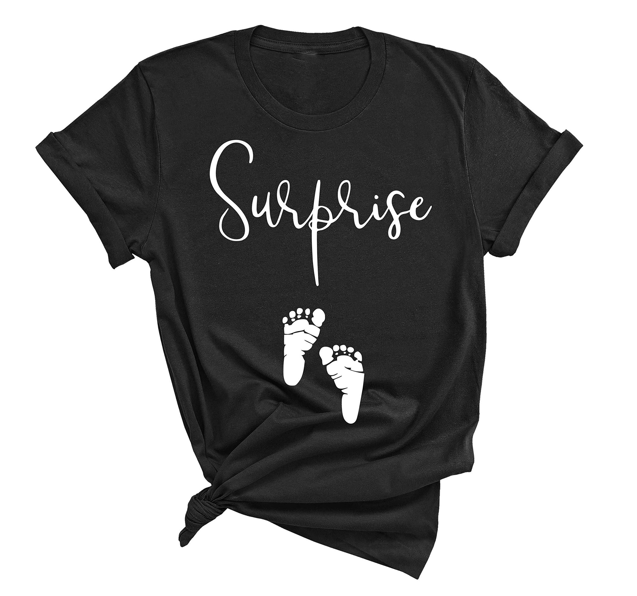 Vintage Style Pregnancy Announcement T-Shirt - Funny Baby Reveal Shirt for Expecting Moms - Perfect for Gender Reveal Parties & Maternity Photos