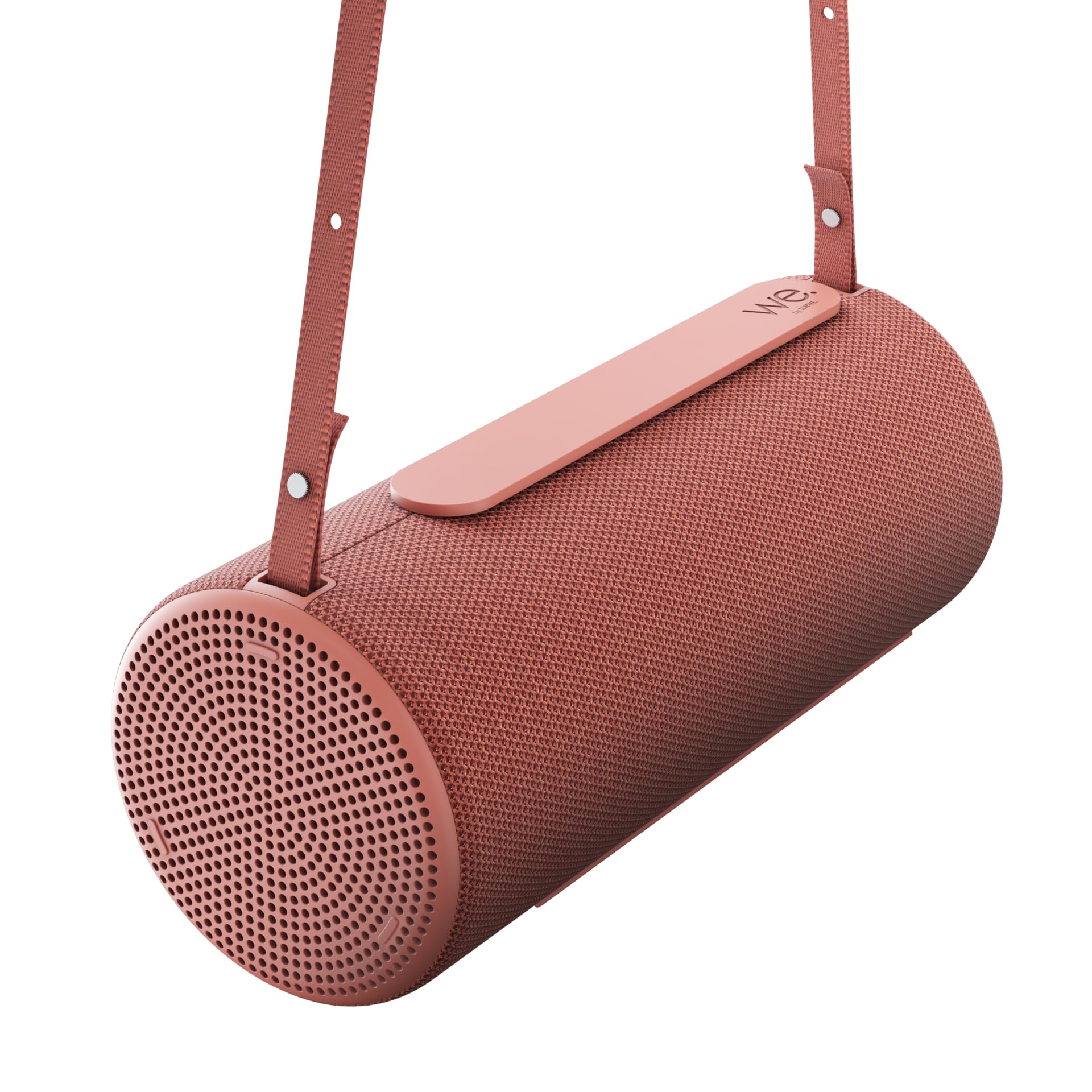 We by Loewe HEAR 2 Portable Bluetooth Speaker - 60W Powerful Sound, IPX6 Waterproof, 17H Playtime | Wireless Outdoor Speaker for Beach, Pool Party, Camping & Home Use - Coral Red