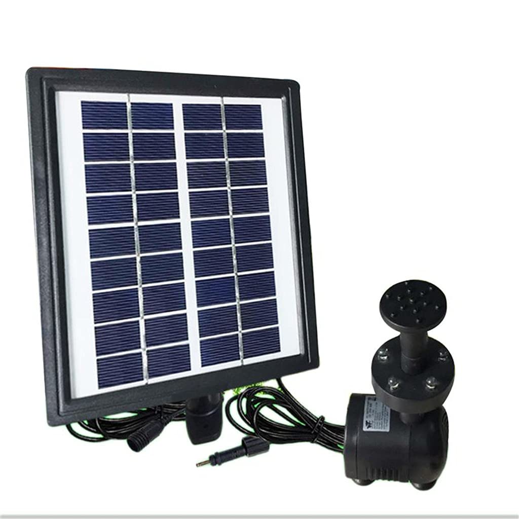 Solar Powered Water Pump Kit - Brushless DC Submersible Fountain Pump for Garden, Pool, Pond & Plant Watering | Outdoor Solar Water Pump with Energy Saving Design | Perfect for Backyard, Patio & Landscaping