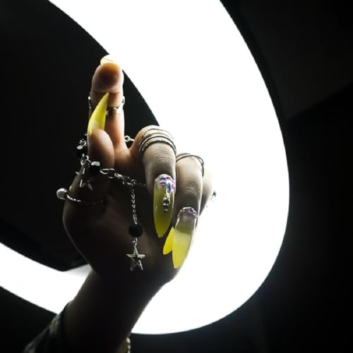 Leamon Yellow with Rhinestones