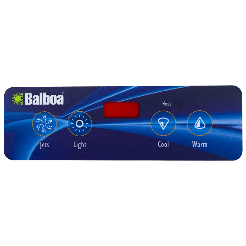 Balboa Panel Overlay 11884 - Replacement Spa Control System for Hot Tubs | Perfect for Home Relaxation & Backyard Spa Maintenance