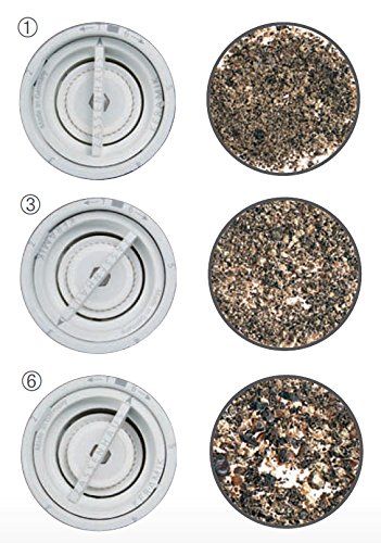 Premium Zassenhaus 7-inch Pepper and Salt Mill Set with Stand - Adjustable Ceramic Grinder for Fresh Spices - Perfect for Kitchen, Dining Table & Gourmet Cooking