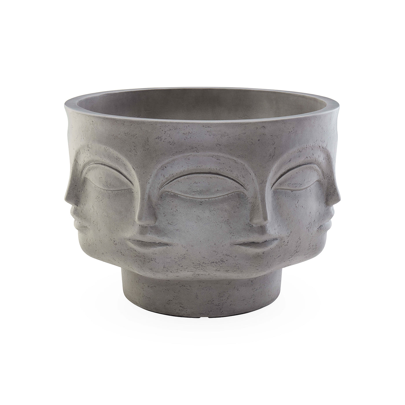 Dora Maar Low Planter - Modern Ceramic Succulent Planter Pot for Home & Office Decor - Perfect for Small Plants, Cacti, and Indoor Greenery