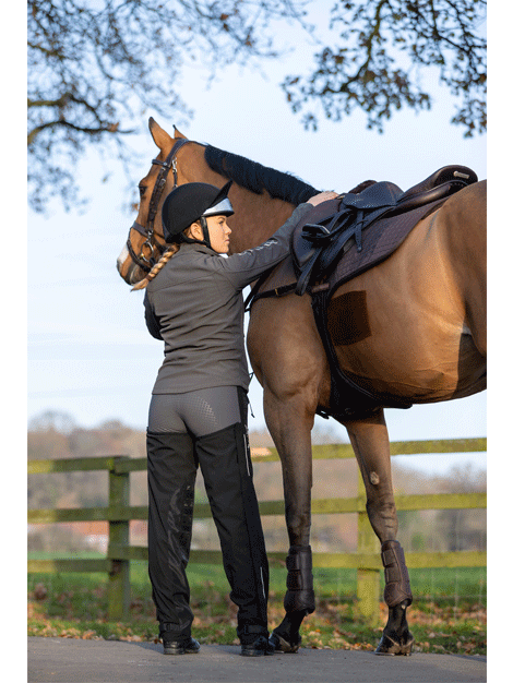 Le Mieux DryTex Stormwear Waterproof Horse Riding Chaps - Durable & Breathable Equestrian Leg Protection for Rainy Weather & Outdoor Riding
