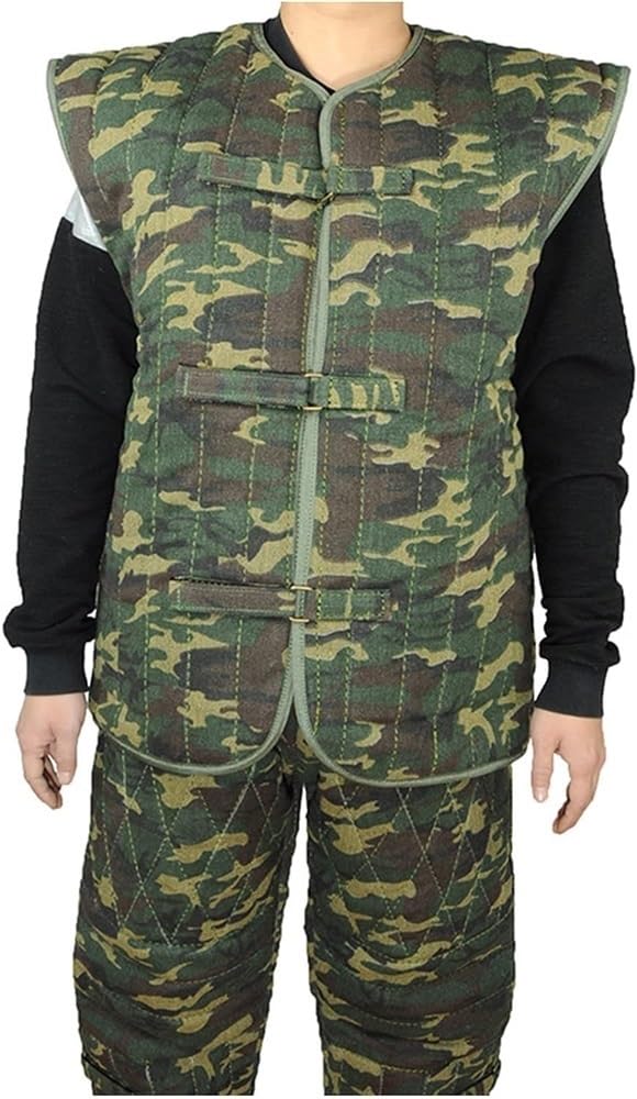 Professional Dog Bite Suit - Heavy Duty Training Protective Jacket for Police & Guard Dogs - Large Size Body Armor for K9 Bite Training | Ideal for Police Work, Security Training & Canine Protection Scenarios