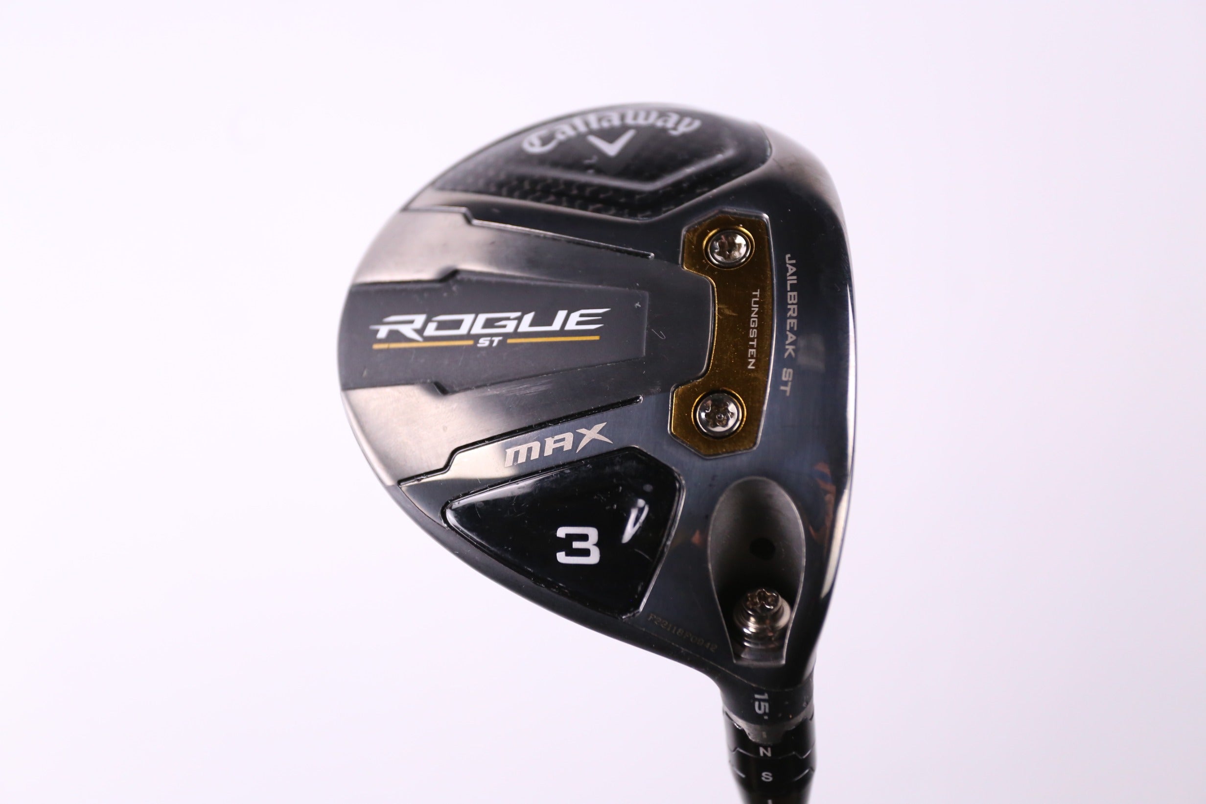 Used Callaway Rogue ST MAX 3 Wood Golf Club - Right Handed 15° Regular Flex for Men | Perfect for Fairway Shots & Long Distance Drives