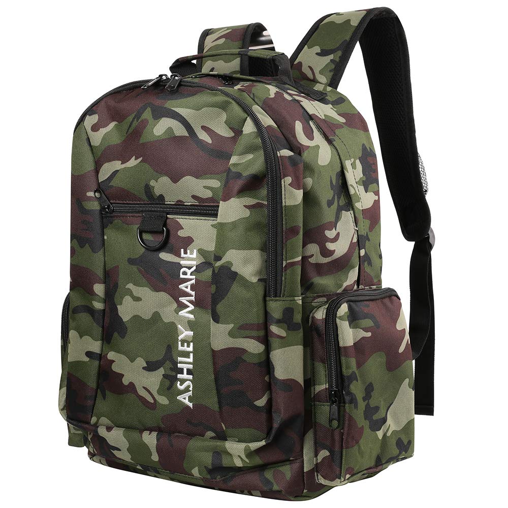 eBigValue Durable Water-Resistant Laptop Backpack for 15 Inch Laptops & Chromebooks - Perfect for College Students, Outdoor Camping & Travel