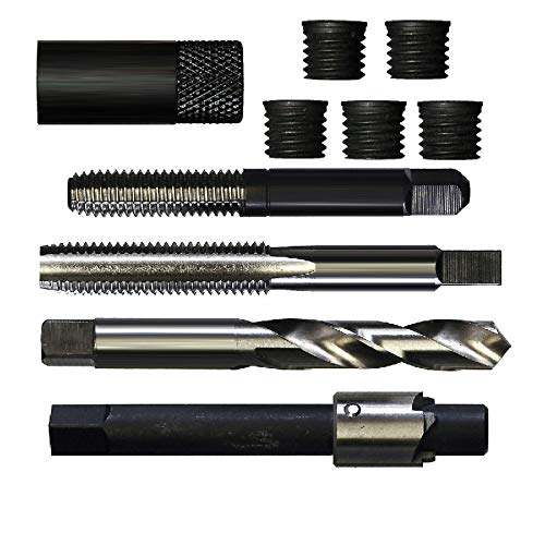 TIME-SERT M12x1.5 Thread Repair Kit with 9.2mm Insert & Tap Guide - Perfect for Automotive Engine Block and Cylinder Head Repairs
