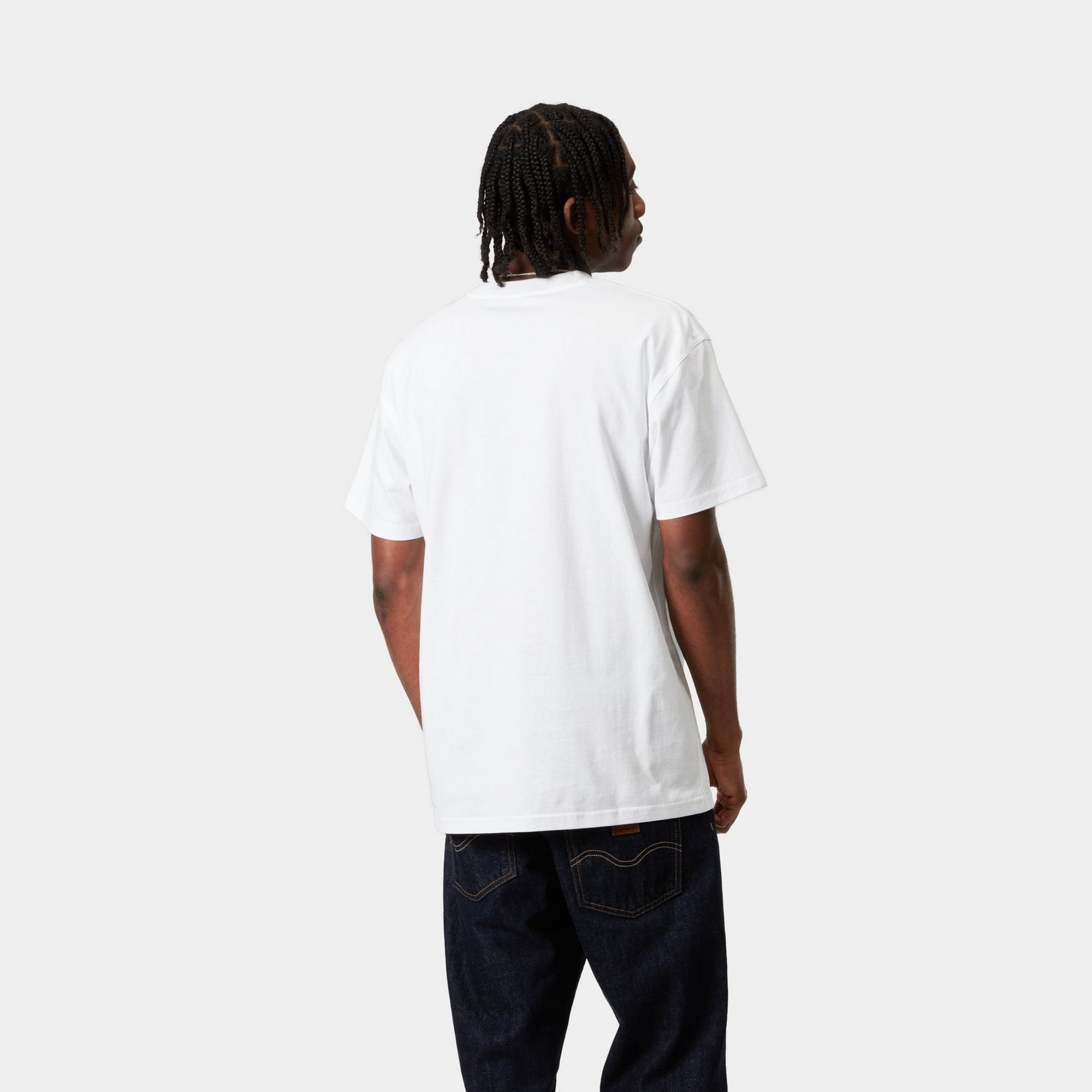 Vintage American Script T-Shirt for Men & Women - Soft Cotton White Tee - Perfect for Casual Wear, Street Style & Everyday Outfits