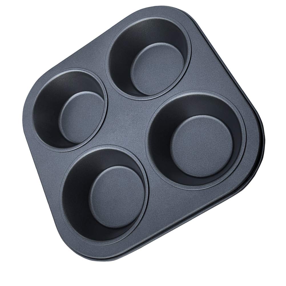 DOITOOL 4-Piece Non-Stick Baking Set - Oven Roasting Pans, Muffin Cake Molds, Mini Ice Cube Trays & Cookie Cutters - Perfect for Cupcakes, Cookies, Pot Pies & Party Desserts