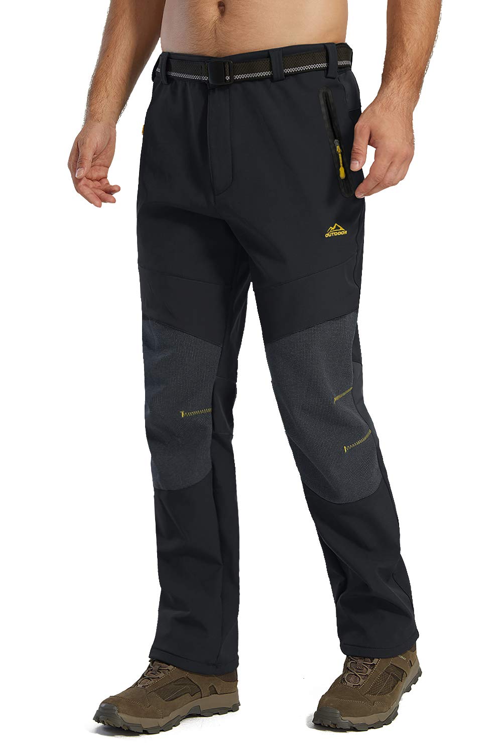 TACVASEN Men's Waterproof Insulated Ski Pants - Windproof Snowboard & Hiking Winter Pants for Outdoor Work & Cold Weather Activities | Perfect for Skiing, Snowboarding, Hiking & Winter Adventures