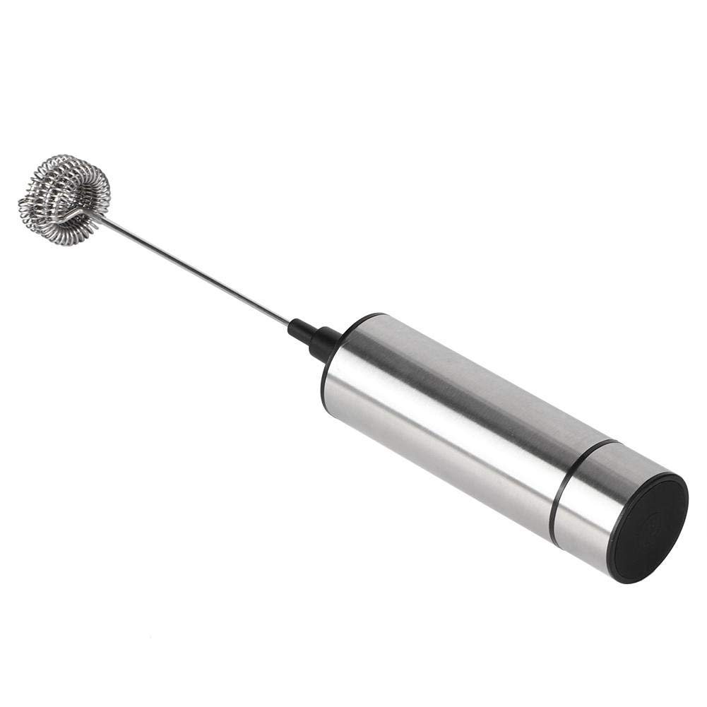 Electric Milk Frother & Coffee Stirrer - Stainless Steel Handheld Blender for Coffee, Eggs, and Baking - Perfect for Home Kitchen, Cafe, and Office Use
