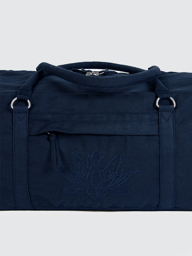 GOTS Certified Organic Cotton Yoga Bag - Eco-Friendly Yoga Equipment Storage for Studio & Travel - Perfect for Yoga Mats, Blocks, and Accessories