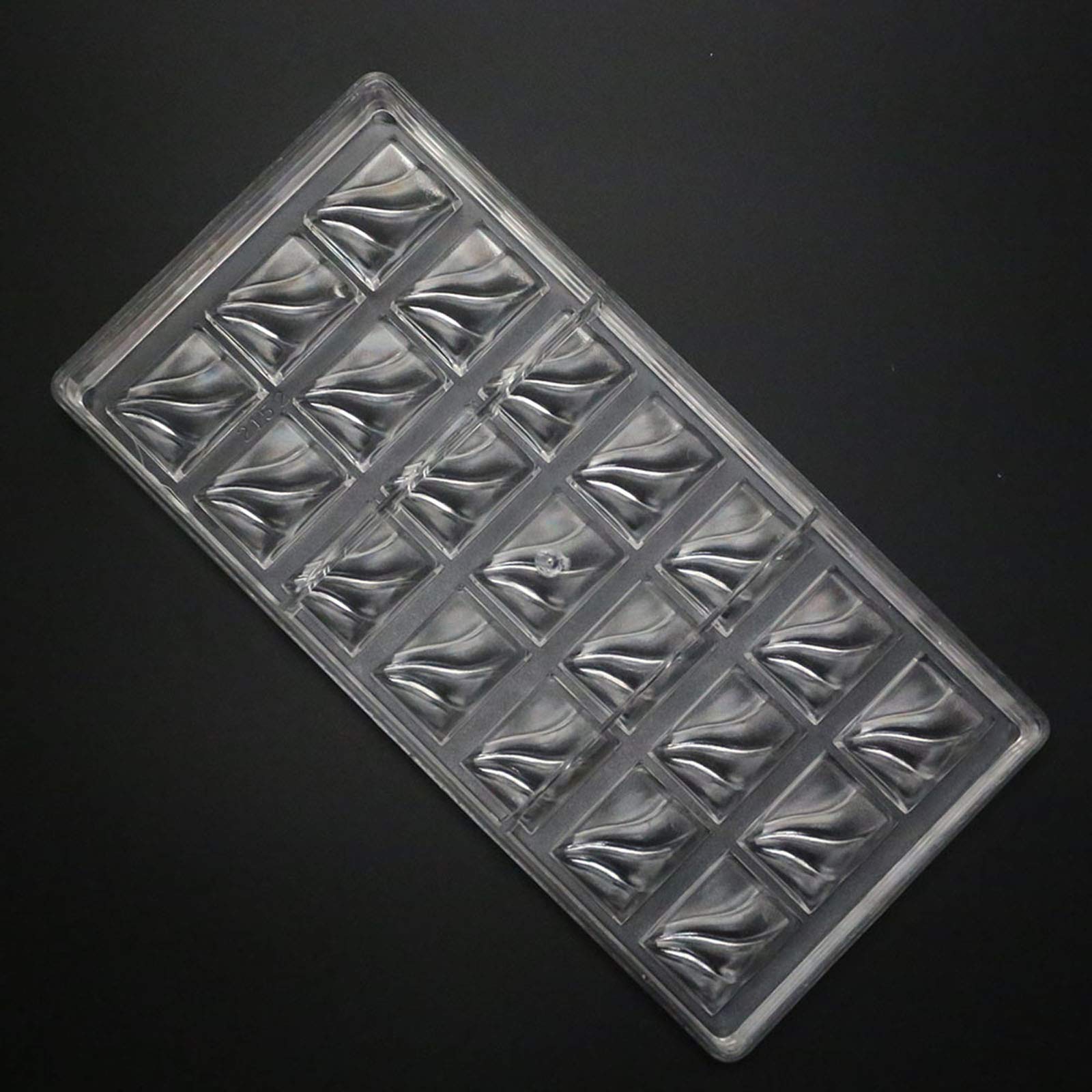 Premium Polycarbonate Chocolate Mold - Bar Mould (19377) for Baking & Gifts