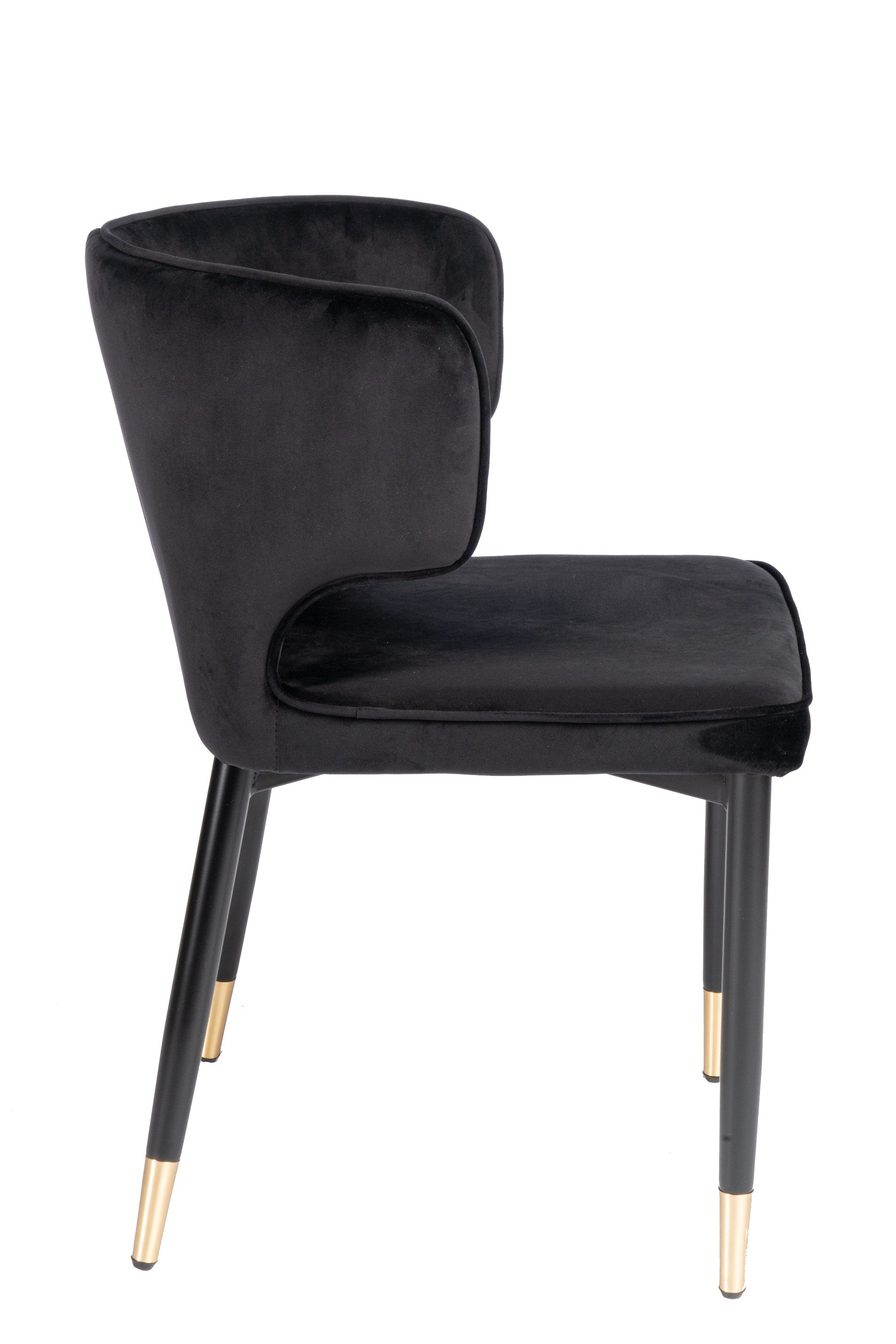 Elegant Black Waterfall Dining Set for 8 - Perfect for Family Gatherings & Dinner Parties