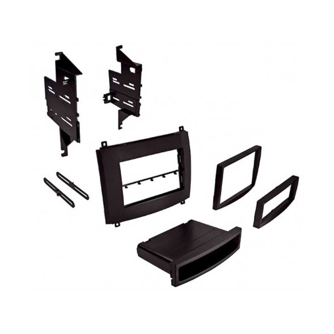 GMK236 Single DIN & Double DIN Car Stereo for 2003-2007 Cadillac CTS & 2004-2006 SRX - ISO Mount with Storage Pocket - Perfect for Aftermarket Audio Upgrades & Road Trips