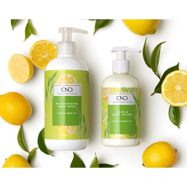 CND Scentsations Moisturizing Lotion - Citrus & Green Tea Scent | Hydrating Body Lotion for Dry Skin | Perfect for Daily Use, Spa Days & Relaxation at Home