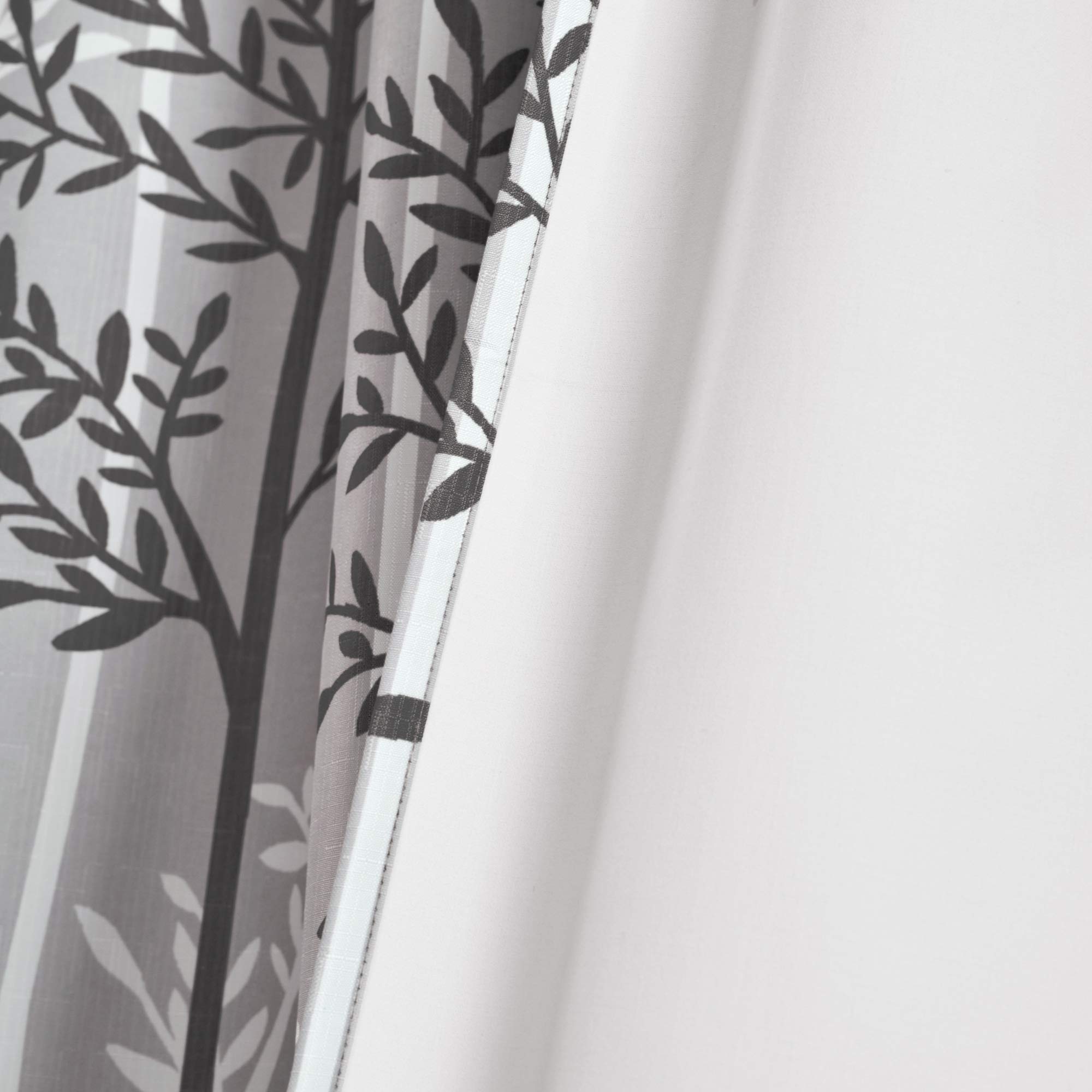 Lush Decor Gray Blackout Curtains 84x38