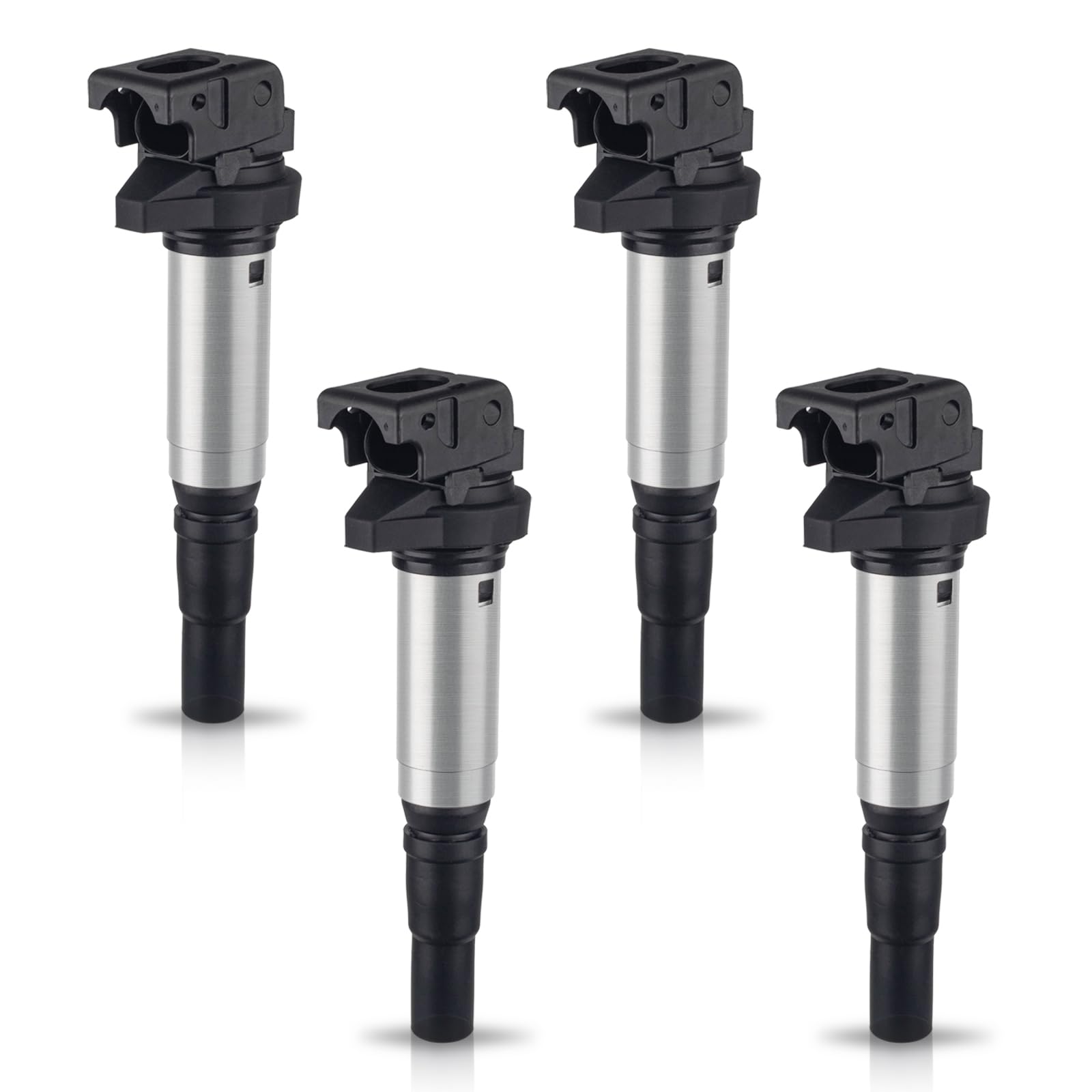 Set of 4 UF598 Ignition Coil Pack Compatible with Mini Cooper 2007-2013, Cooper Countryman 2011-2016, Cooper Paceman 2013-2016 - Replaces 12137575010 C1692 GN10328 - Perfect for Engine Performance & Smooth Driving