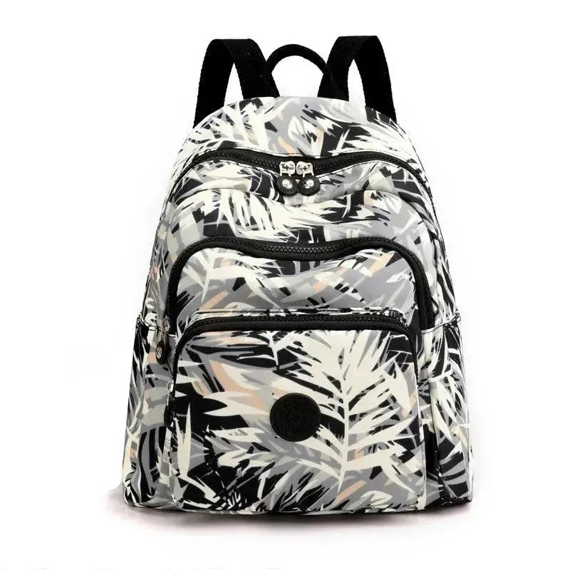 Stylish Waterproof Women's College Backpack for School, Travel & Outdoor Adventures - Lightweight Laptop Bag with USB Charging Port