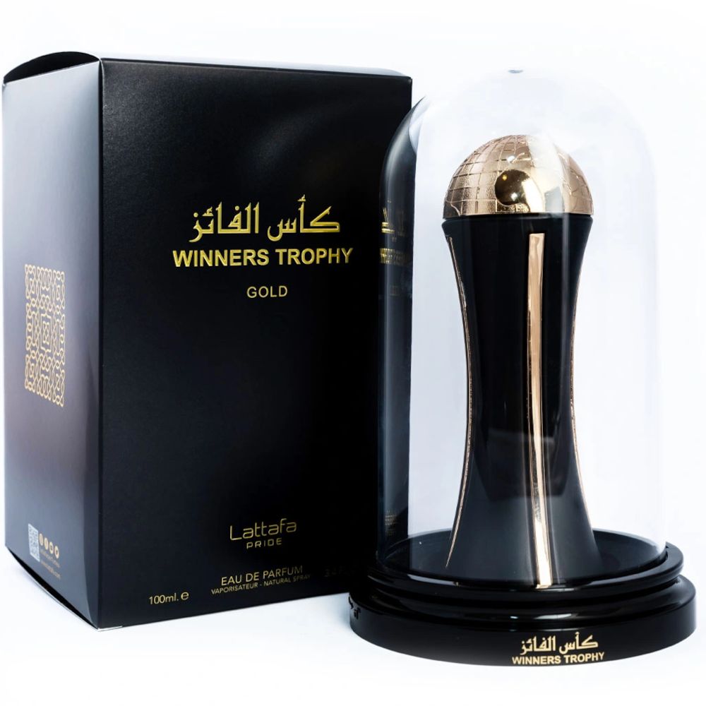 Lattafa Pride Al Khas Winners Trophy Gold EDP Perfume - 100ml for Men | Luxury Arabian Fragrance for Special Occasions & Evening Events