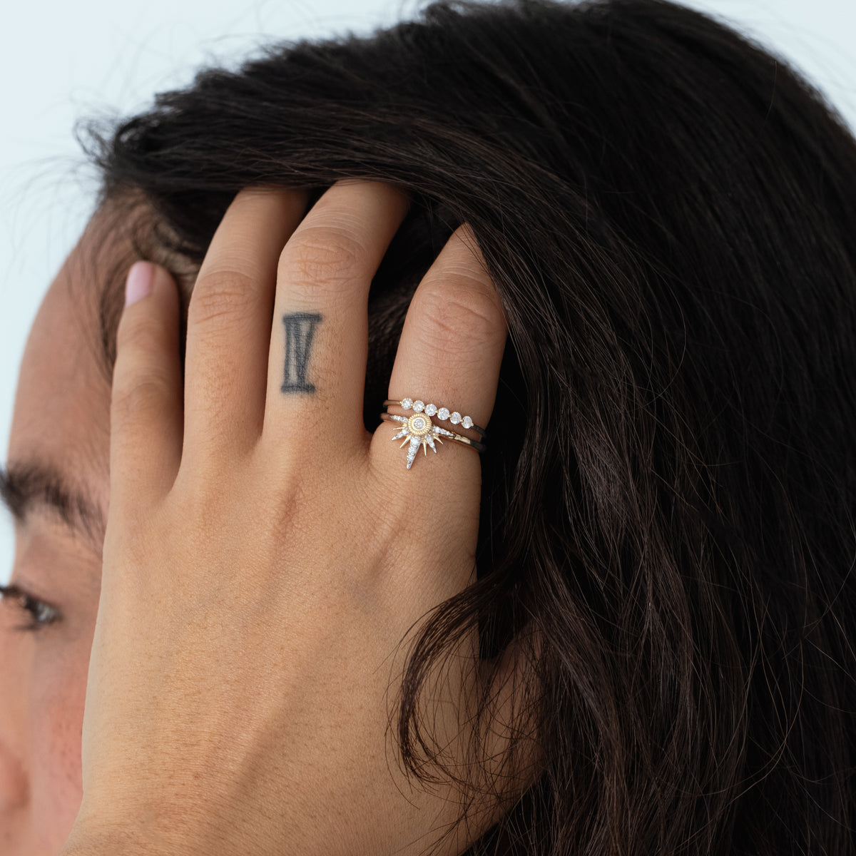 Heavenly Flare Ring - Elegant Cubic Zirconia Statement Ring for Women | Perfect for Evening Parties, Date Nights & Special Occasions