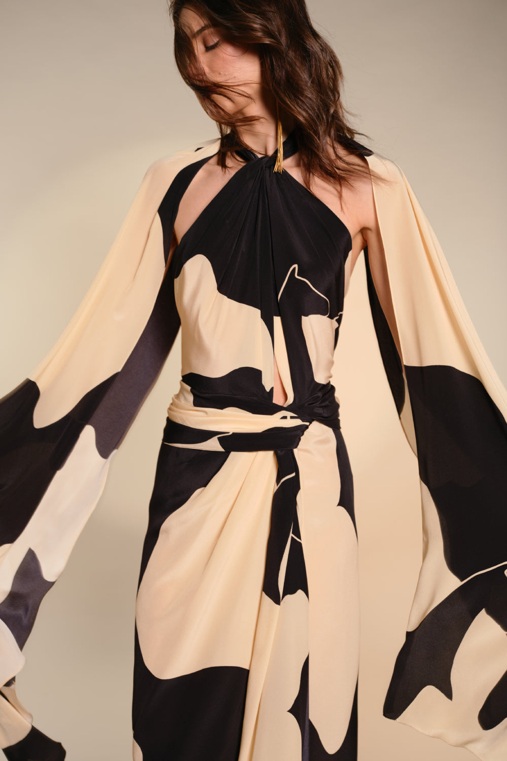 Elegant Women's Shadow Dress - Flowy A-Line Midi Dress for Casual & Evening Wear | Perfect for Parties, Dates & Office Outfits