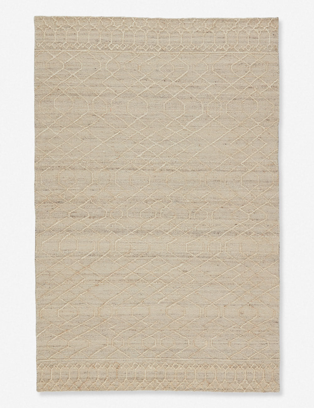 Eco-Friendly Ceres Handwoven Jute Blend Area Rug - Natural Fiber Floor Mat for Living Room, Bedroom & Boho Home Decor