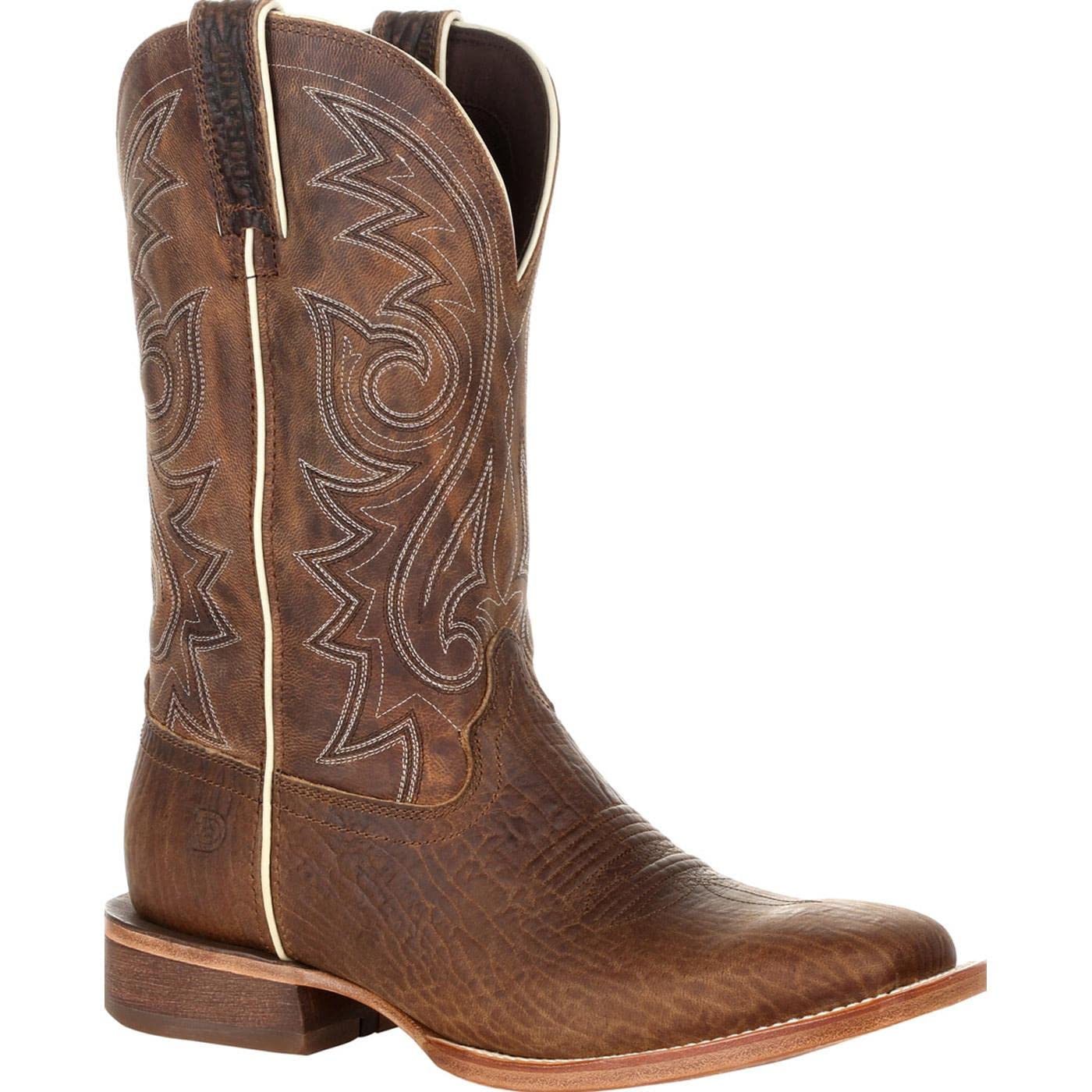 Durango Arena Pro Worn Saddle Western Boots for Men - Genuine Leather Cowboy Boots with Comfortable Fit - Perfect for Rodeo, Horseback Riding & Country Fashion