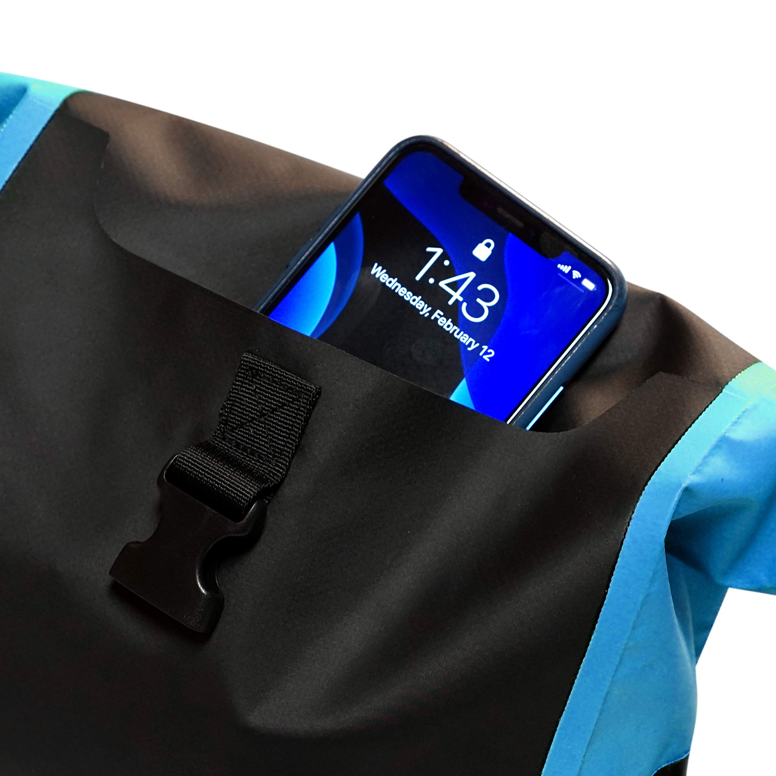 Nupouch Waterproof Cross Body Dry Bag for Hiking, Swimming & Travel - Lightweight & Durable Phone Pouch for Outdoor Adventures