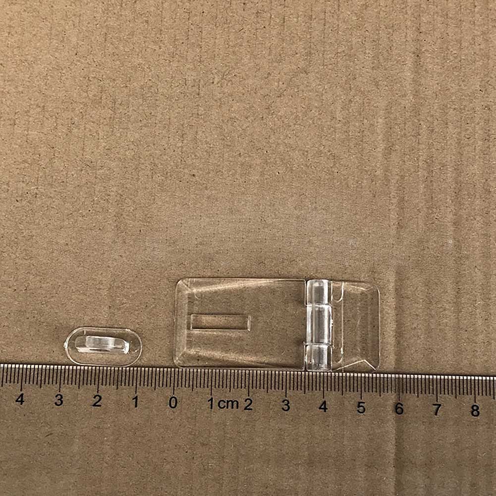 5-Pack Clear Acrylic Mini Hinge Hasp Locks - Secure Jewelry Boxes, Acrylic Cases & Small Cabinets - Durable Latch Buckle for Home Organization & Craft Storage