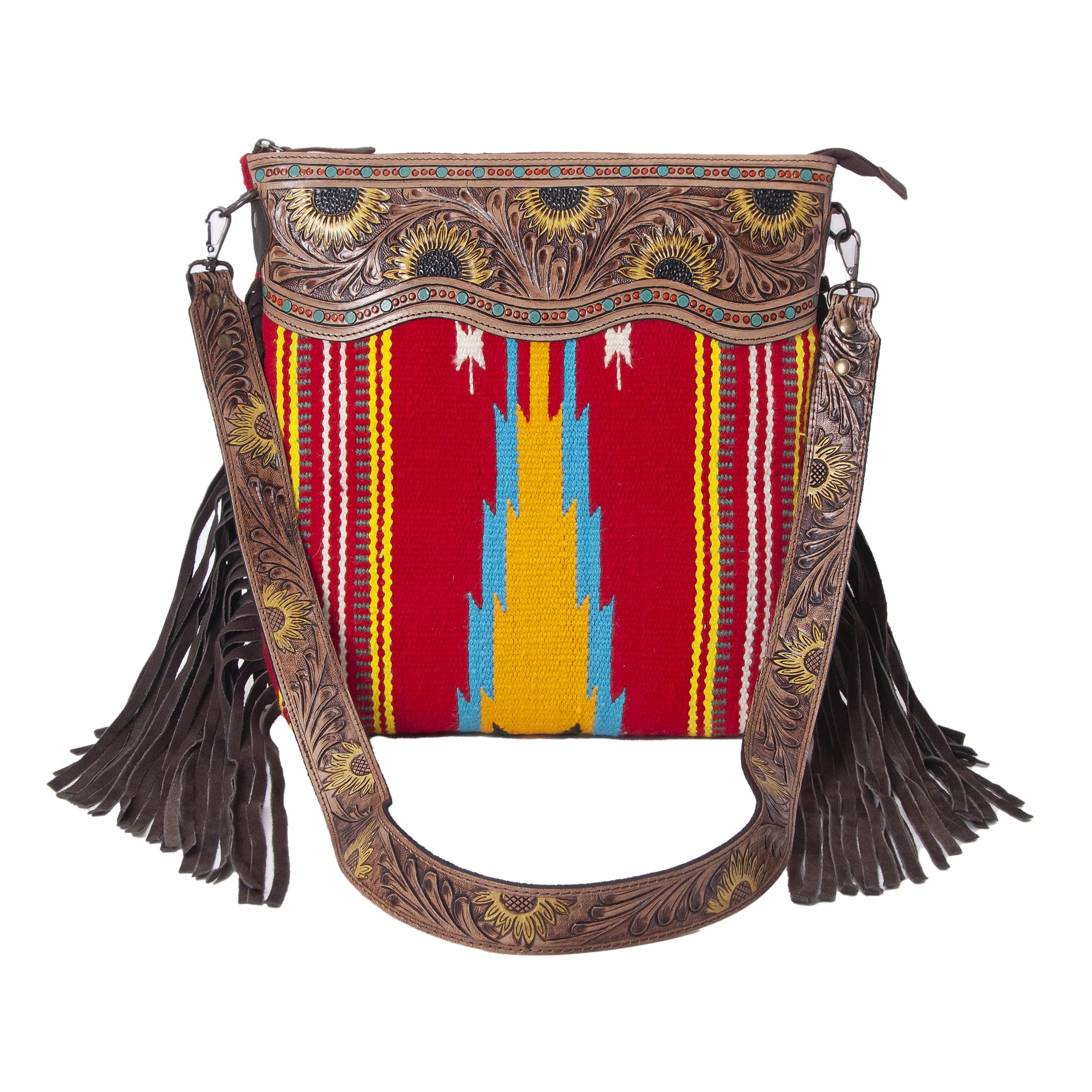 Women's Genuine Cowhide Leather Crossbody Purse - Adjustable & Detachable Strap - Perfect for Work, Travel & Everyday Use