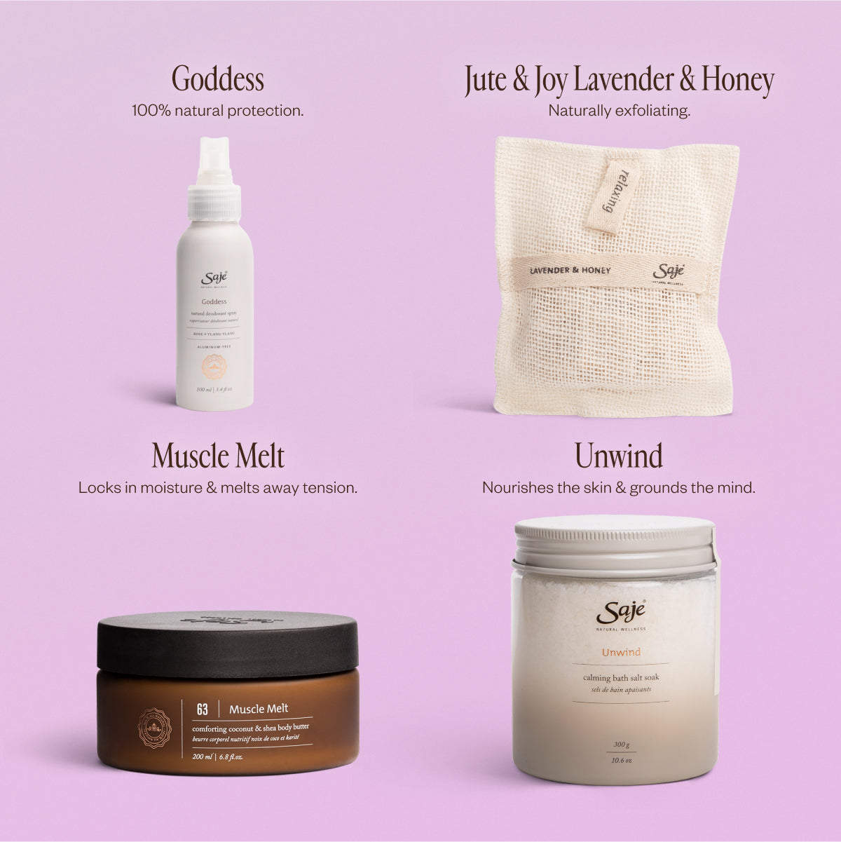 Body Bliss Best of Body Care Bundle - Organic Skincare Set for Hydration & Glow | Perfect for Daily Routine & Spa Days