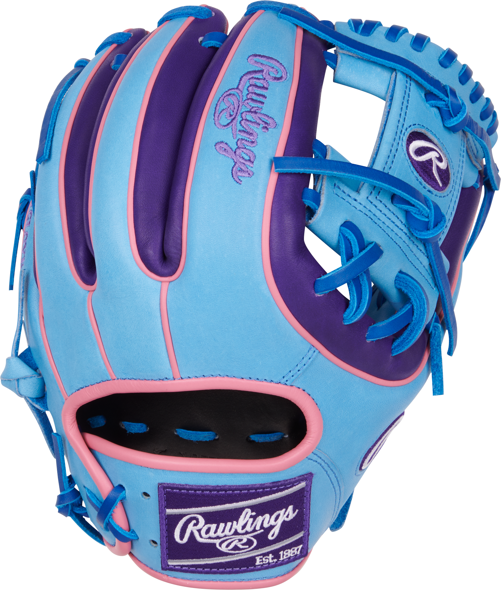 Rawlings ColorSync 9.0 Heart of the Hide PROR314 2BSS Baseball Infield Glove 11.5 Inch - Premium Leather Mitt for Infielders, Shortstops & Second Basemen - Perfect for Practice & Competitive Games