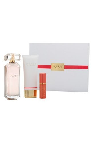 Ivanka Trump 3-Piece Luxury Gift Set for Women - Elegant Perfume, Body Lotion & Shower Gel - Perfect Birthday, Anniversary & Holiday Present for Her - Ideal for Gifting, Special Occasions & Self-Care Moments