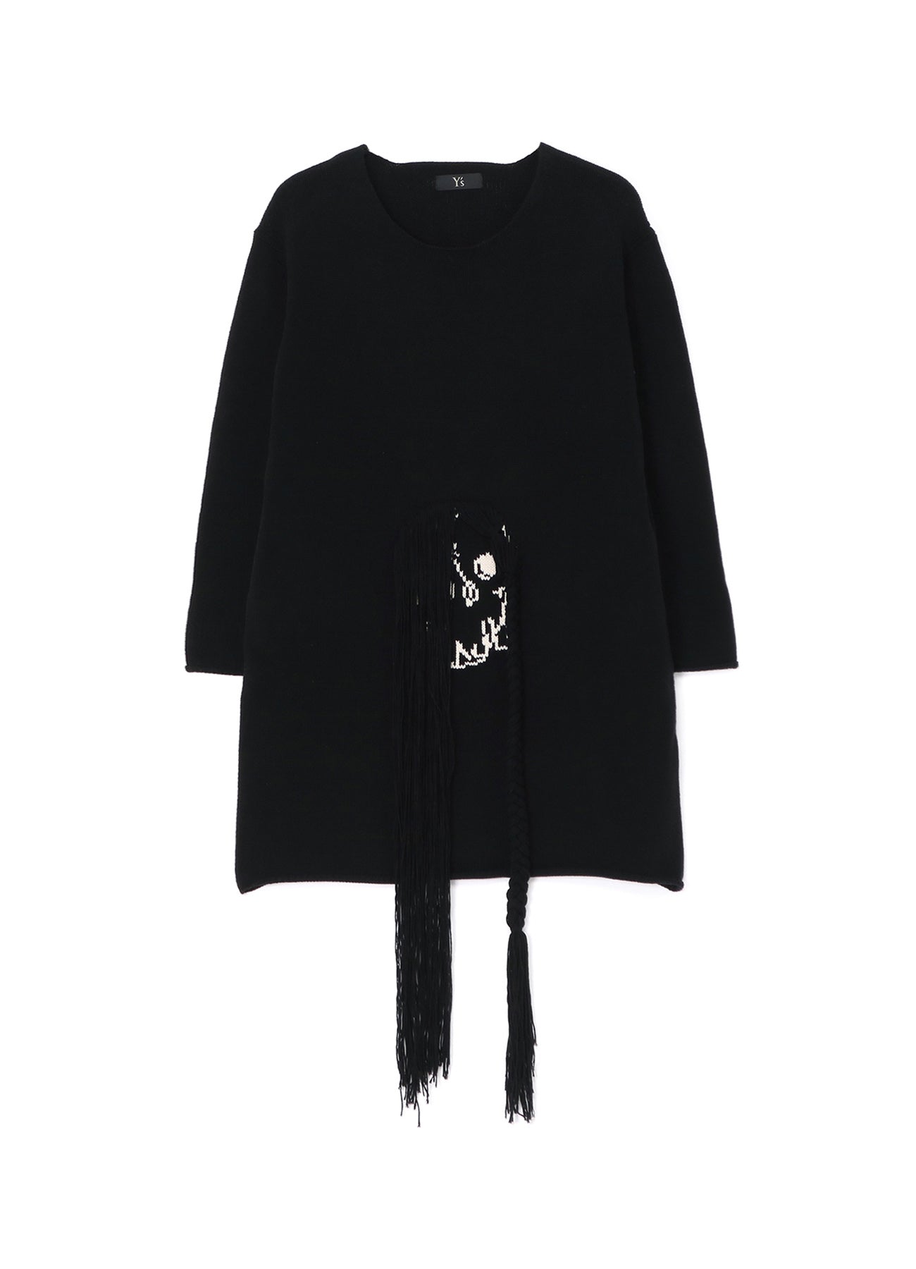 Stylish Cotton Acrylic Intarsia Jacquard Plain Stitch Skeleton Pullover Sweater - Perfect for Halloween, Casual Wear & Fall Fashion