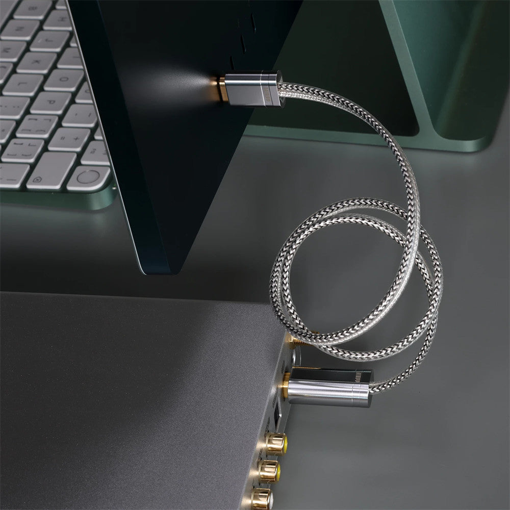 Premium DD ddHiFi TC09BC HiFi Audiophile Cable (USB C to USB B) - High-Quality Digital Audio Connection for DACs, Studio Monitors & Audiophile Systems