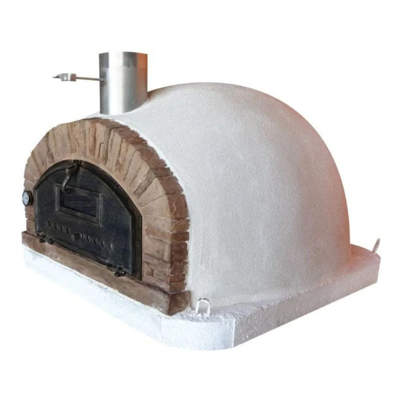 Buena Ventura Sierra Premium Brick Wood Fired Pizza Oven - Outdoor Pizza Maker for Backyard, Patio & Garden Cooking | Authentic Italian Style Pizza Oven for Home Use
